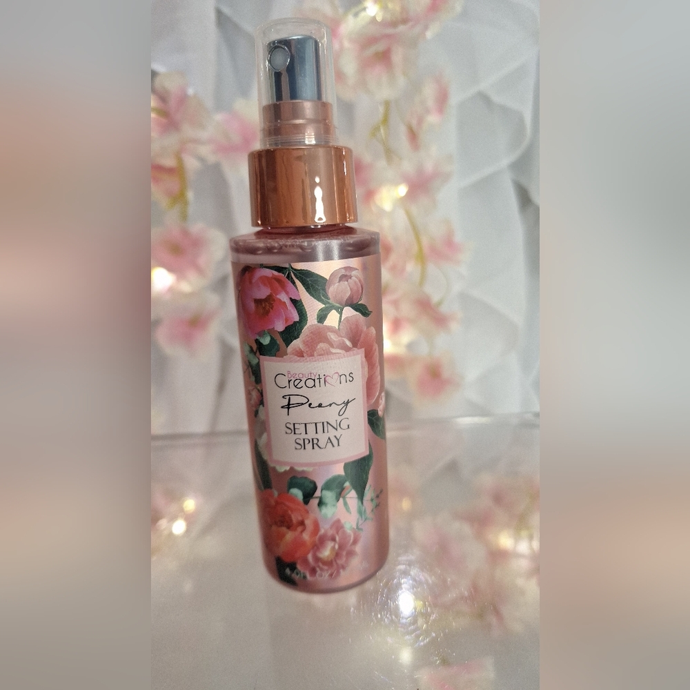 Beauty Creations Peony Setting Spray - Floral Pink